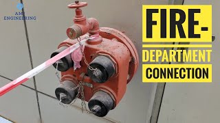 fire fighting lesson 5Fire department connection [upl. by Vano]