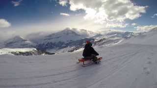 Grindelwald Schlittelbahn  Big Pintenfritz  Longest Sledding  Sledging Run in the World [upl. by Georgina]