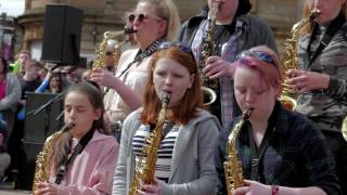 Baker Street Saxophone Event  Paisley 2021 [upl. by Dennie]