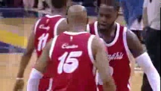 Vince Carter Hits the ThreeQuarterCourt Shot [upl. by Read]