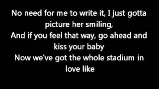 Best Love Song  TPain ft Chris Brown Lyrics [upl. by Halika]