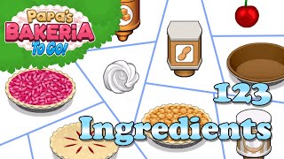 Papas Bakeria To Go  All 123 Ingredients [upl. by Katusha956]