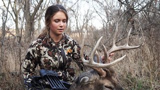 2020 KS Public Land Buck  From a TREE SADDLE [upl. by Staley]