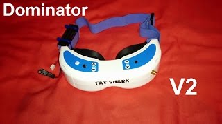 Fatshark Dominator V2 Review  Goggle view footage [upl. by Nybbor]