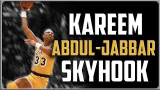 Kareem AbdulJabbar Skyhook Basketball Moves [upl. by Kynthia]