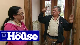 How to Weatherstrip an Exterior Door  This Old House [upl. by Ohl]