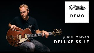 Deluxe SS LE Demo with Rotem Sivan  DAngelico Guitars [upl. by Ardnoet47]