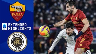 Roma vs Spezia Extended Highlights  Serie A  CBS Sports Golazo [upl. by Anawak344]