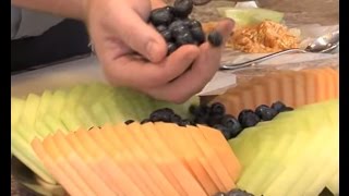 How to Cut and Plate a Melon [upl. by Linea]