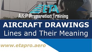 Aircraft Drawings Lines and Their Meaning [upl. by Eisenberg425]