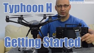 Yuneec Typhoon H Getting Started Setting Up Calibration How to Fly [upl. by Warram]