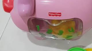 Fisher price learning piggy bank part 1 [upl. by Alikee]