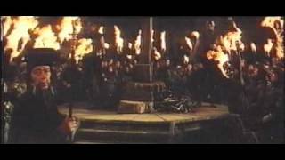 Medieval movie burning scene [upl. by Ytisahc]