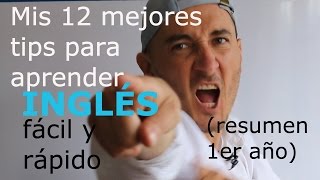 LAS 12 mejores técnicas para aprender inglés fácil y rápido LESSON 22 [upl. by Sondra967]