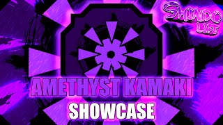 CODE MAX AMETHYST KAMAKI SHOWCASE  Shindo Life [upl. by Gian]