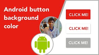 How to Change the Background Color of a Button in Android using ColorStateList [upl. by Kelcy353]