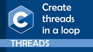 How to create threads in a loop pthreadcreate [upl. by Keynes467]