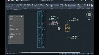 Ferraillage dun poteau  Auto Armatures  FR [upl. by Ymmak]