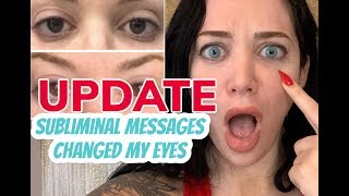 Biokinesis eye color change results update 25 weeks progress [upl. by Hallie]