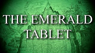 The Emerald Tablet Latin and English [upl. by Loris]