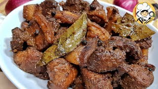 CHAMPION PORK ADOBO  EASY amp YUMMY ADOBONG BABOY RECIPE [upl. by Eelime]