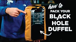 How To RePack Your Black Hole Duffel [upl. by Beare]