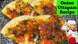 uttapam recipe  उत्तपम रेसिपी  onion uttapam  uthappam recipe  masala uttapam [upl. by Cobby920]