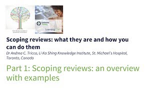 Scoping reviews an overview with examples [upl. by Juxon]