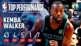 Kemba Walker Follows Up His 60 Point Performance with 43 POINTS  November 19 2018 [upl. by Phillis]