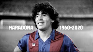 DIEGO ARMANDO MARADONA  FC Barcelona 198284 [upl. by Aihsotan401]