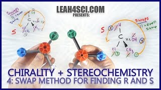 Swap Method for finding R and S Configurations Chirality Vid 4 [upl. by Anahgem]