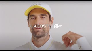 SpringSummer 2021 Tennis collection by Lacoste  Dynamic style [upl. by Anayia]