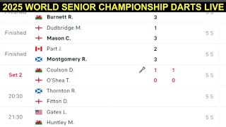 WORLD SENIOR CHAMPIONSHIP 2025  116 FINALS LIVE  PART VS MONT  COULSEN VS SHEA  GATES VS HUNT [upl. by Wicks]