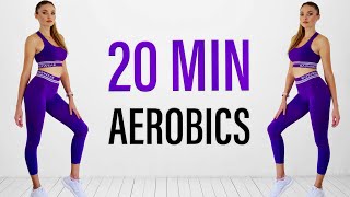 20 Min Aerobics For Weight Loss  2000 Steps Aerobic Exercises in 4K [upl. by Ynneg954]